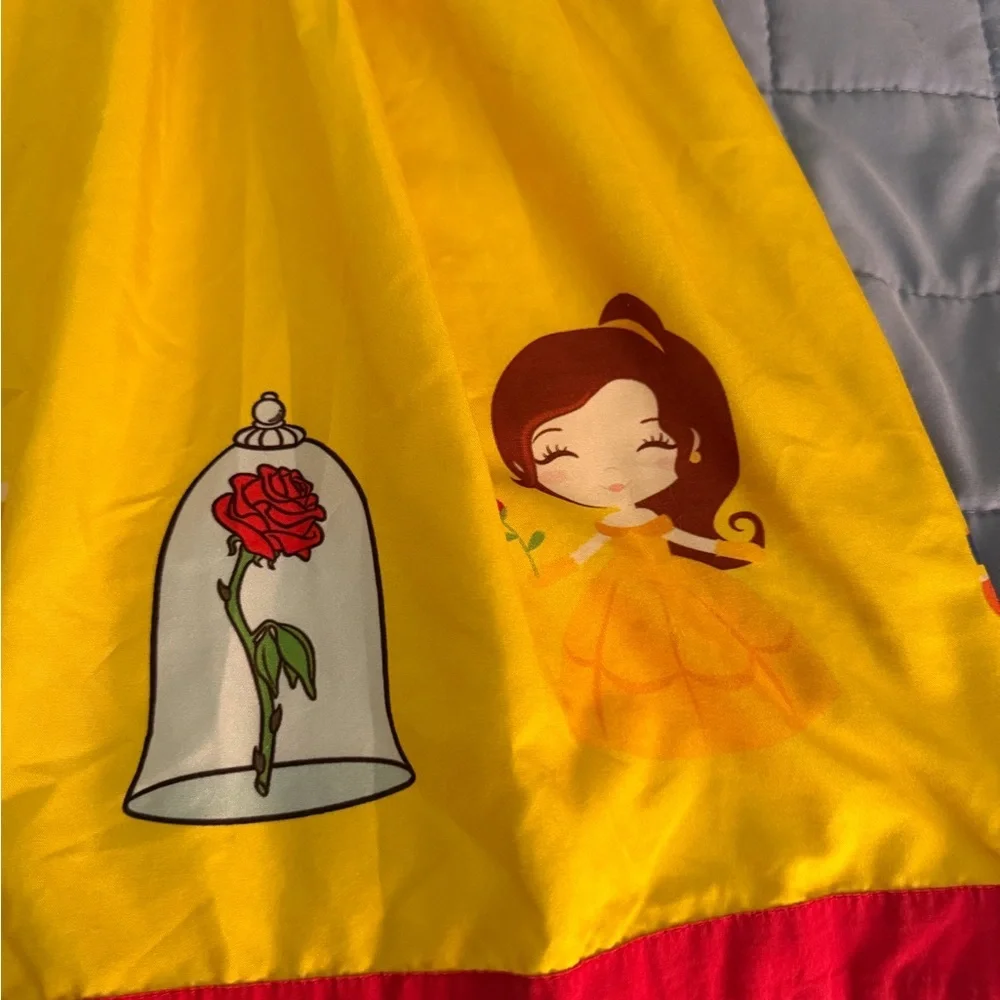 Addelyn Joyce Beauty and the Beast Belle Dress Size 7-8 - Picture 2 of 7